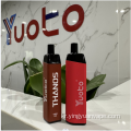 Yuoto Original Wape 5000puffs 메쉬 코일 일회용 vape